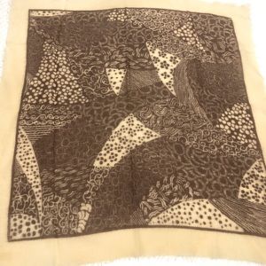 Vintage Brown Echo Scarf